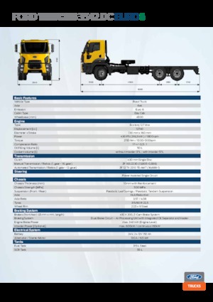 Telaio rigido Ford 3242CD