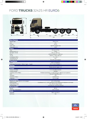 Telaio rigido Ford 3242S HR