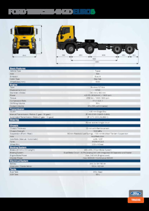 Telaio rigido Ford 4142