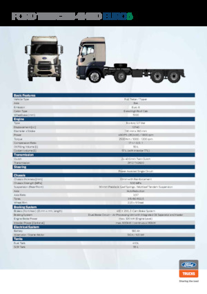 Telaio rigido Ford 4148D