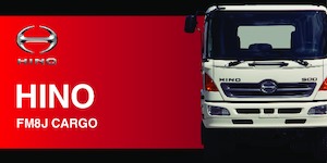 Telaio rigido Hino 500 FM8J CARGO 6x4