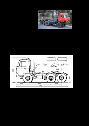 Telaio rigido Tatra 815 NTH 6x6