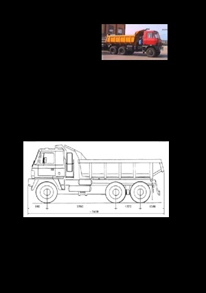 Telaio rigido Tatra 815 S1 26 208 6x6.2