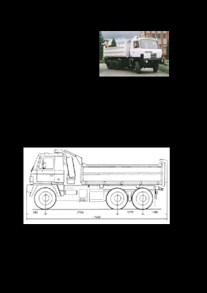 Telaio rigido Tatra 815 S3 26 208 6x6.2