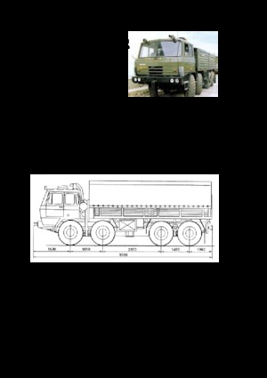 Telaio rigido Tatra 815 VVN 8x8