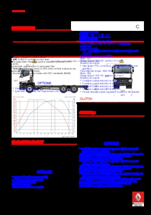 Telaio rigido Renault C 380 8X4*4 R TRIDEM