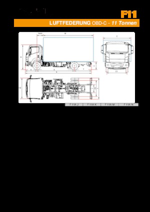 Telaio rigido Isuzu F11 H