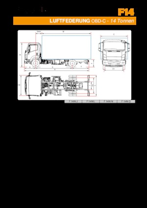 Telaio rigido Isuzu F14N Q