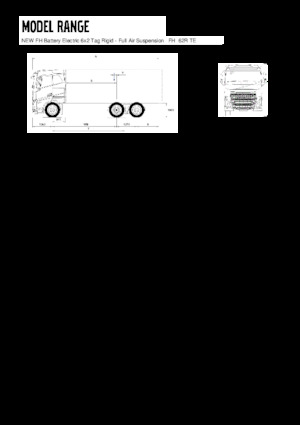 Telaio rigido Volvo Trucks FH670 Battery Electric 6x2 Rigid