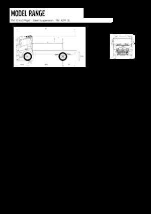 Telaio rigido Volvo Trucks FM13.420 4x2 Rigid
