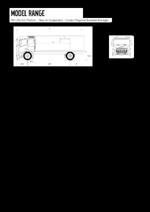 Telaio rigido Volvo Trucks FM420 LNG 4x2 Platform