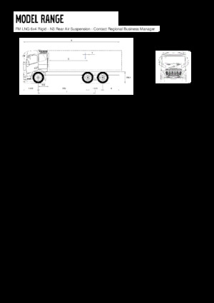 Telaio rigido Volvo Trucks FM420 LNG 6x4 Rigid