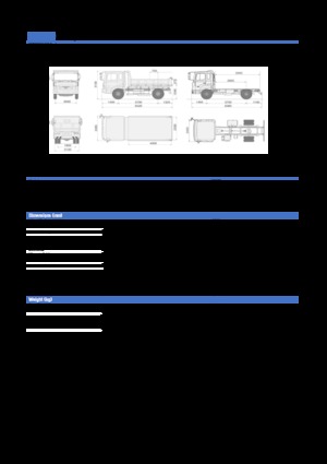 Telaio rigido Hyundai Commercial Vehicles HD170 4x2 D6GA28