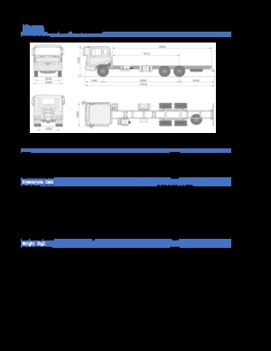 Telaio rigido Hyundai Commercial Vehicles HD250 6x4 D6AC
