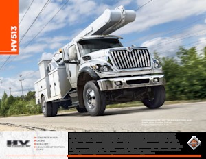 Telaio rigido International HV513 113 Crew Cab International A26