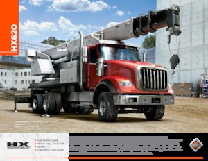 Telaio rigido International HX620 119 Day Cab Cummins ISX15