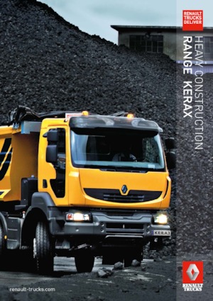 Telaio rigido Renault KERAX 380.35 6x6 PMR HEAVY E3