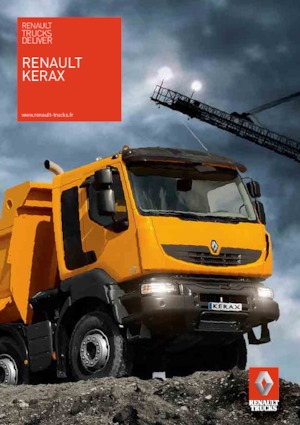 Telaio rigido Renault KERAX 380.35 6x6 PMR HEAVY E3