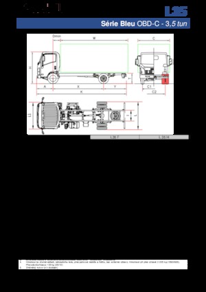 Telaio rigido Isuzu L35 F