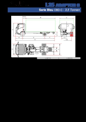 Telaio rigido Isuzu L35 F S