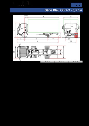 Telaio rigido Isuzu M55 E
