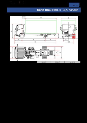 Telaio rigido Isuzu M55 E