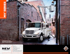 Telaio rigido International MV60H 107 Crew Cab Cummins B6.7