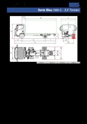 Telaio rigido Isuzu N35 H