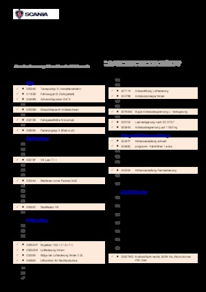 Telaio rigido Scania P 250 DB6x2*4MNA