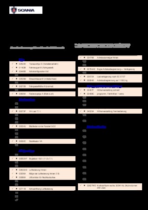 Telaio rigido Scania P 250 DB6x2MNA