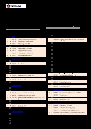 Telaio rigido Scania P 410 CB4x4HHZ