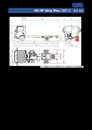 Telaio rigido Isuzu Q95 M
