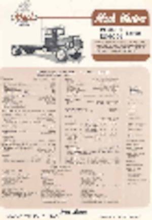 Telaio rigido Mack RL493L CA49 V555 4x2