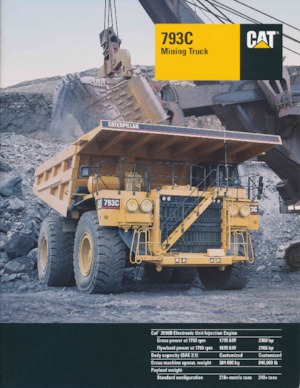 Dumper Rigidi Caterpillar 793C