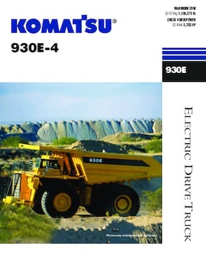 Dumper Rigidi Komatsu 930-E4
