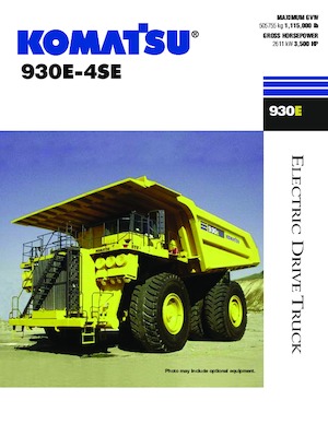 Dumper Rigidi Komatsu 930E-4SE 