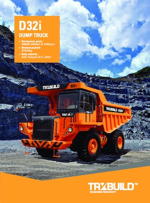 Dumper Rigidi TRXBUILD D32i