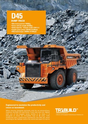 Dumper Rigidi TRXBUILD D45