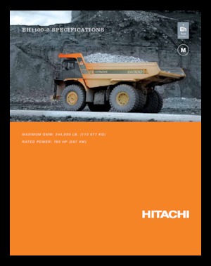 Dumper Rigidi Hitachi EH1100-3