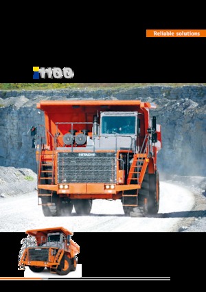 Dumper Rigidi Hitachi EH1100-5
