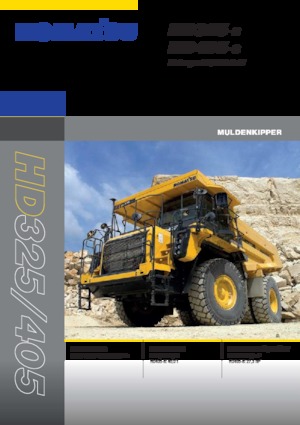Dumper Rigidi Komatsu HD405-8E0