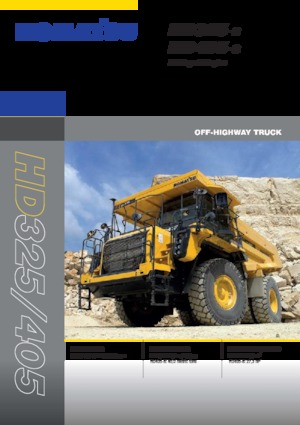 Dumper Rigidi Komatsu HD325-8E0