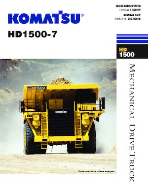 Dumper Rigidi Komatsu HD1500-7