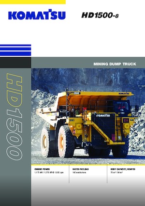 Dumper Rigidi Komatsu HD1500-8