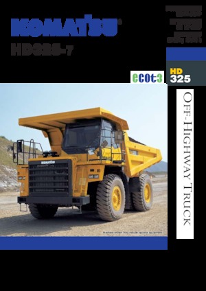 Dumper Rigidi Komatsu HD325-7