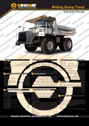 Dumper Rigidi Sinoway SWORT350R