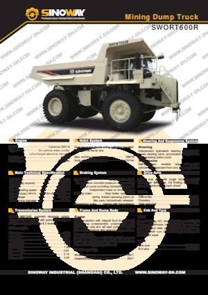 Dumper Rigidi Sinoway SWORT600R