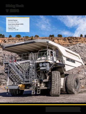 Dumper Rigidi Liebherr T 264