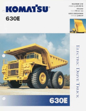 Dumper Rigidi Komatsu 630E