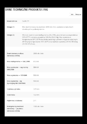 Dumper Rigidi Caterpillar 775G